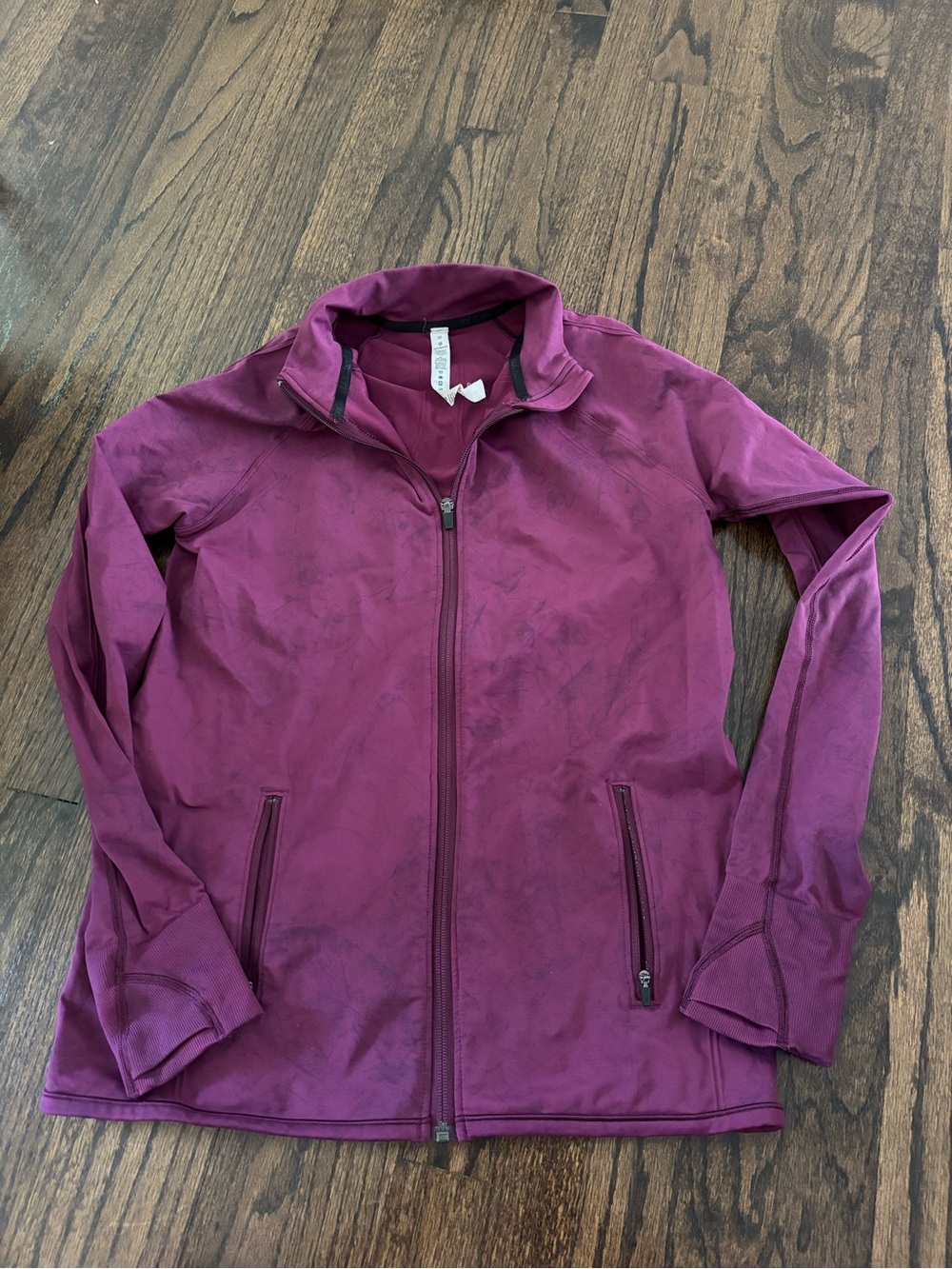 lululemon athletica Plum Full-Zip Hooded Jacket